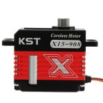 Offres Spéciales KST X15-908 9.2Kgf.cm 0.08sec RC Pancar HV numérique cyclique Mini moteur sans noyau pour RC FPV Racing Drones pièces de bricolage